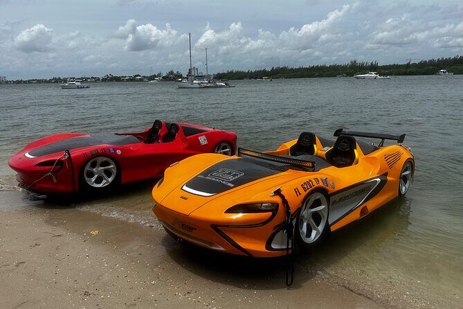 Miami Beach Jetcars and Free Boat Ride - Key Points