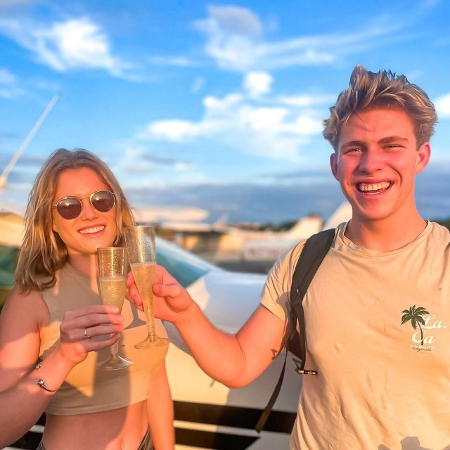 Miami Beach: Private Romantic Sunset Flight with Champagne - Key Points