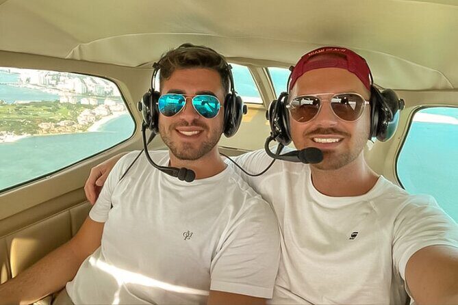Miami Beach: Private South Beach Airplane Tour with drinks - What to Expect from the Itinerary