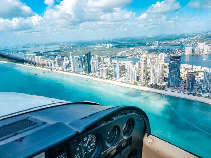 Miami Beach: South Beach Private Airplane Tour with Drinks - The Booking and Practical Details