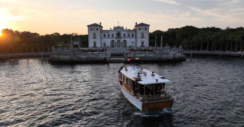 Miami Beach: Vizcaya Sunset Cruise Includes Food and Drink - What You Can Expect from the Vizcaya Sunset Cruise