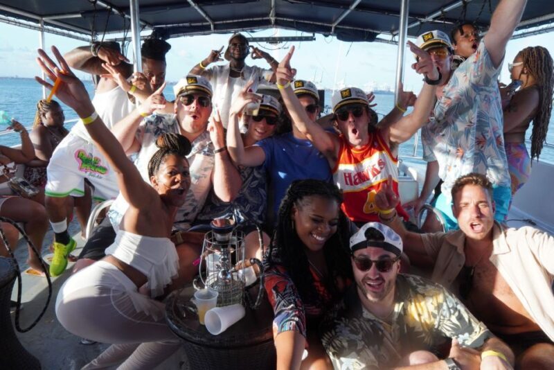 Miami: Boat Party with Live DJ, Unlimited Drinks, and Food - A Few Downsides to Consider