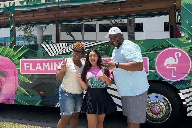 Miami Bus Tour - Flamingo Bus Miami Tours Open-Air Trolley - The Sum Up