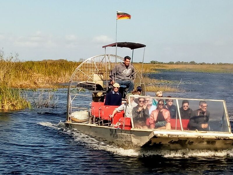 Miami: Everglades Full-Day Tour with 2 Boat Trips and Lunch - Key Points