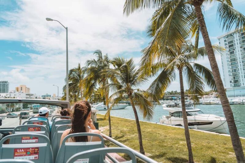 Miami: Hop-on Hop-off Open-top Bus Tour and Optional Cruise - Key Points