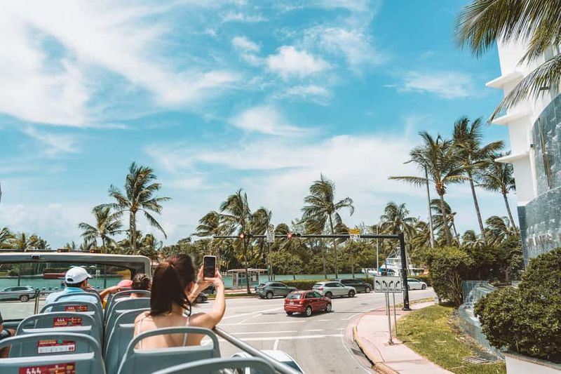 Miami: Hop-on Hop-off Open-top Bus Tour and Optional Cruise - Lincoln Road Breaks: Eat Without Getting Lost