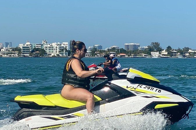 Miami Island Adventure Jet Ski Tour Bring a Partner for Free - How about the timing and group size?