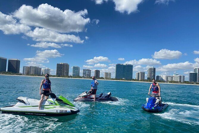 Miami Jet Ski Adventure + Complimentary Boat Ride - Key Points