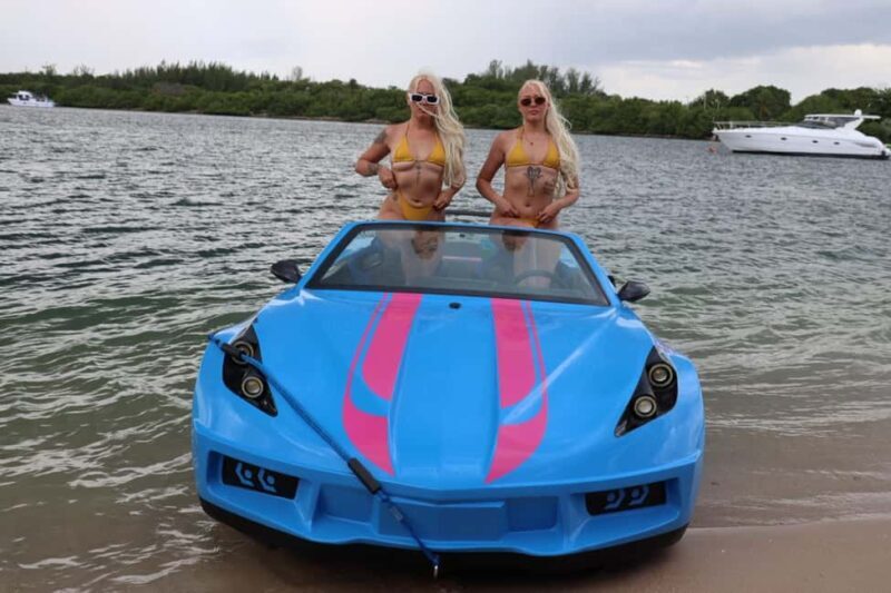 Miami JetCar: 1 Water JetCar Rental | 1h - Introducing Our Take on the Miami JetCar Experience