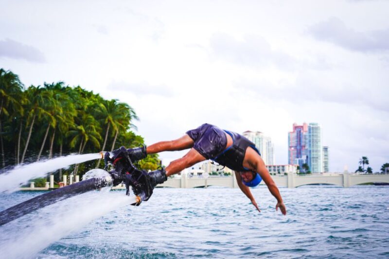 Miami: Learn to Flyboard with a Pro! 30 min session - What to Expect from the Miami Flyboard Experience