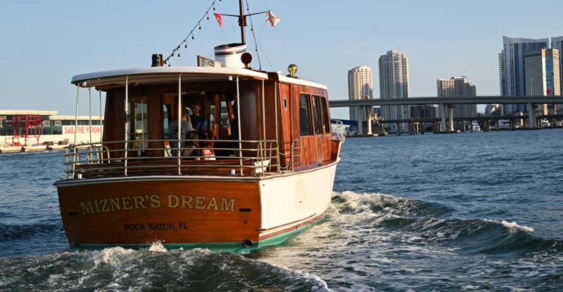 Miami: Miami Skyline Vintage Yacht Cruise, - Key Points