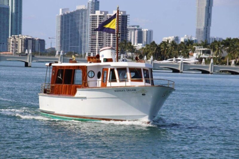 Miami: Miami Skyline Vintage Yacht Cruise, - The Experience: What to Expect on Your Miami Yacht Cruise