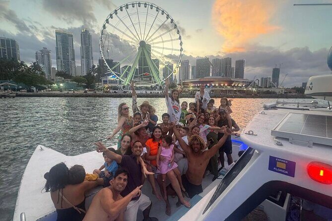 Miami Private Catamaran Boat with Jet Ski, Banana Boat and Drinks - FAQs