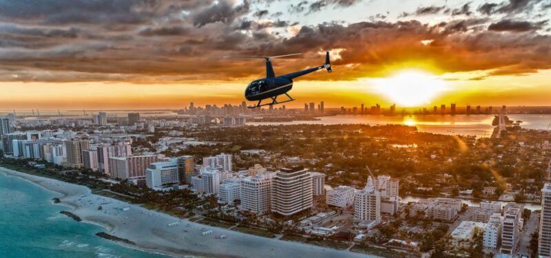 Miami: Private Luxury Helicopter Flight with Champagne - Key Points