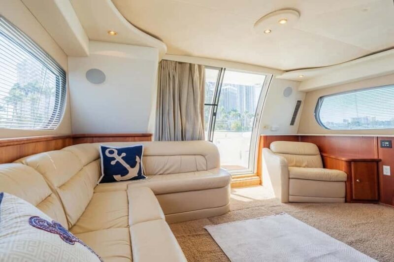 Miami: Private Yacht Rental with Captain 48 ft boat - Exploring Miami’s Waters in Style