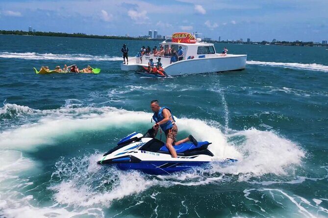 Miami Self drive Jet Ski with Bluetooth Speakers - What the Tour Includes and How It Works