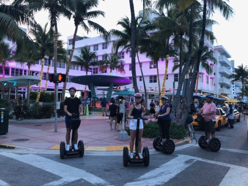 Miami: South Beach Panoramic Nighttime Segway Tour - Key Points