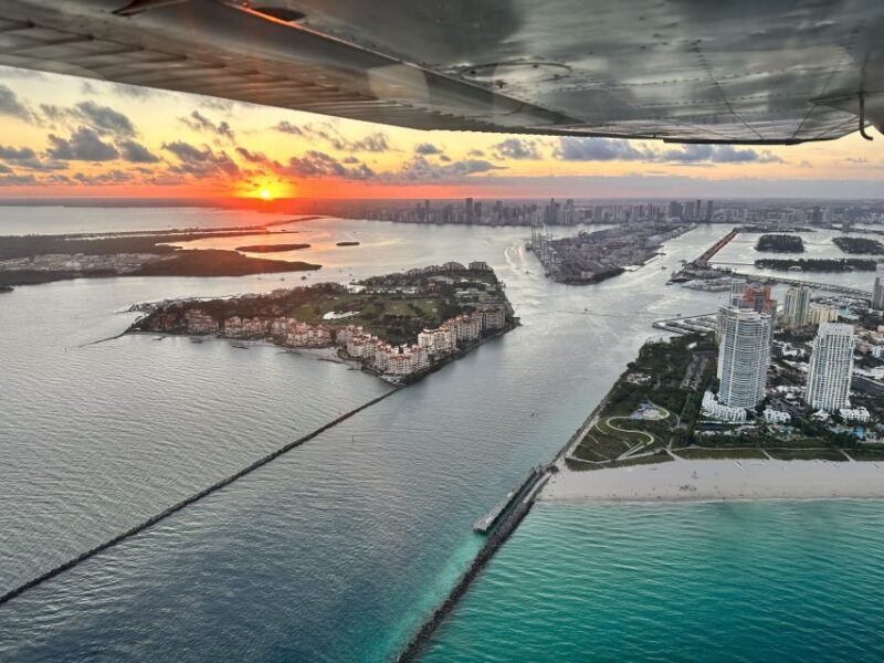 Miami: South Beach Private 50-Minute Private Flight Tour - Key Points