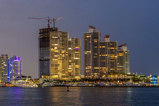 Miami Sunset and City Lights Cocktail Cruise - FAQs