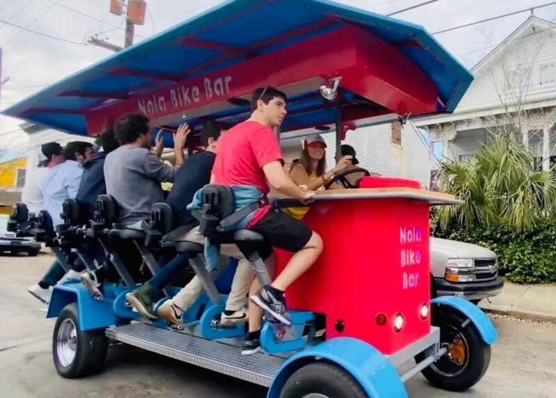 Mid-City Party Bike Bar Crawl - FAQs About the Mid-City Party Bike Bar Crawl
