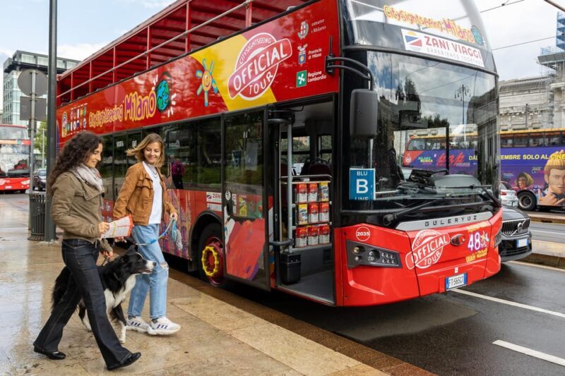 Milan: City Sightseeing Hop-On Hop-Off Bus with Audio Guide - FAQs