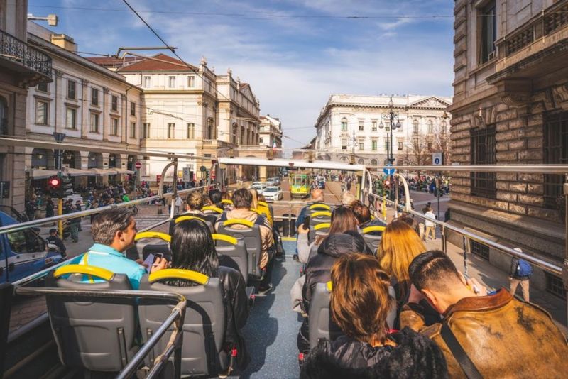 Milan: Gray Line Milan Open Tour Hop-On Hop-Off Bus Tour - Brera (Via Bontaccio) and Lanza (Via Tivoli): Small-Walk Zones You Can Control
