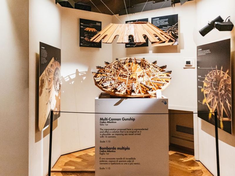 Milan: Leonardo3 The World of Leonardo Museum Entry Ticket - Rules that shape your visit: no food, no drinks, no cameras