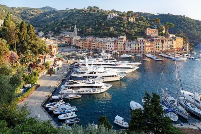 Milan-Portofino Private Boat Tour with Aperitif - Exploring Portofino: Guided Tour & Strolling