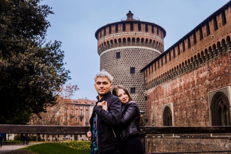 Milan: Professional Photoshoot Outside Sforza Castle - A Friend’s Take on the Milan Sforza Castle Photoshoot Experience