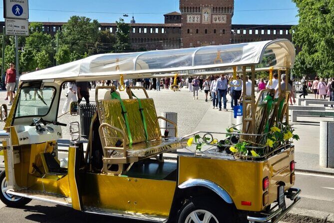 Milano Private Tuk Tuk Tour with Hotel Pickup - Key Points