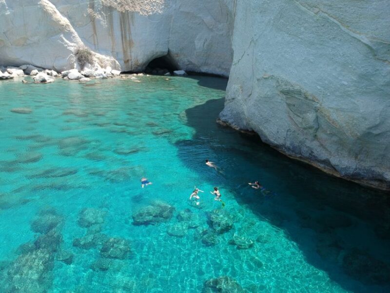 Milos: Full-Day Catamaran Cruise with Paddle Board - Key Points