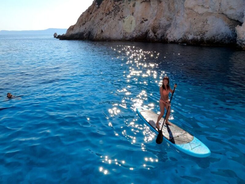 Milos: Full-Day Catamaran Cruise with Paddle Board - How the Day Unfolds