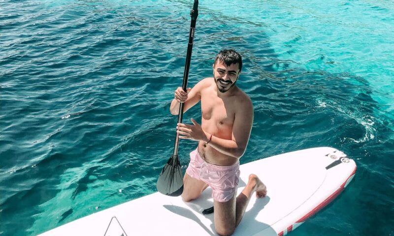 Milos: Full-Day Premium Catamaran Cruise Kleftiko & Polyegos - The Sum Up