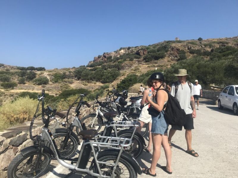 Milos: Half day electric bike tour with Sarakiniko beach - The Practical Details