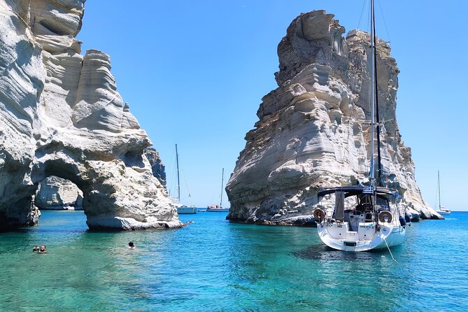 Milos oneiro-kleftiko west Milos - Sailing Back with Open Sails: Klima to the Port