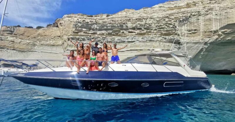Milos: Private Motor yacht cruise to Kleftiko - Sykia - The Experience on Board
