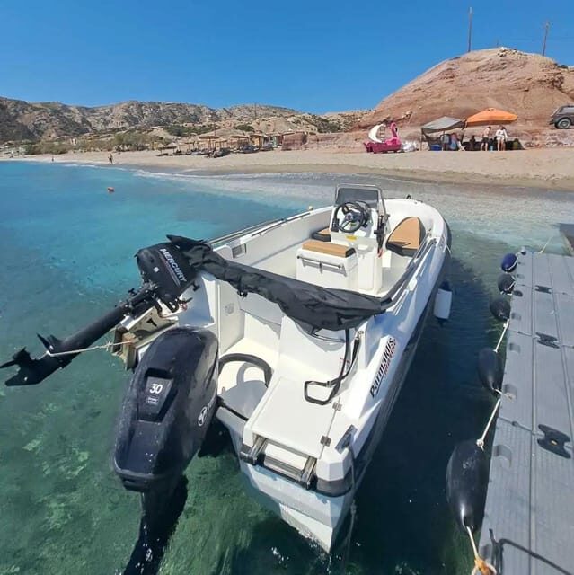 Milos: Rent a boat with or without Skipper - The Experience Itself: An Immersive Day on the Water