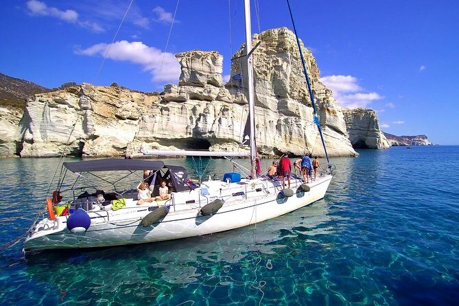 Milos Sailing Tour with snorkeling and lunch - Key Points