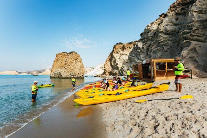 Milos: Tsigrado and Gerakas Beach Kayaking Tour - FAQ