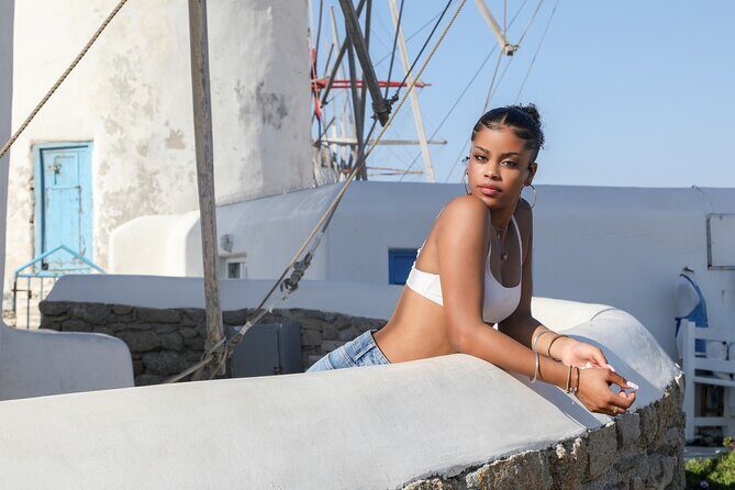 Mini 30minute Photo Shoot at Wind Mills in Mykonos - Key Points