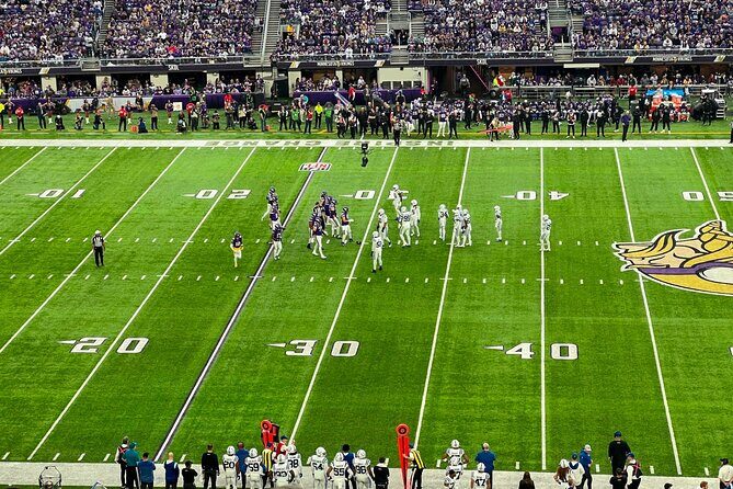 Minnesota Vikings Football Game Ticket at US Bank Stadium - Key Points