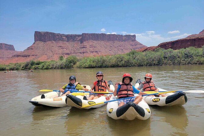 Moab Half Day Kayaking Trip - Colorado River - Key Points
