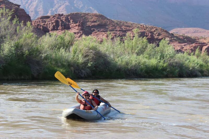 Moab Half Day Kayaking Trip - Colorado River - Key Points