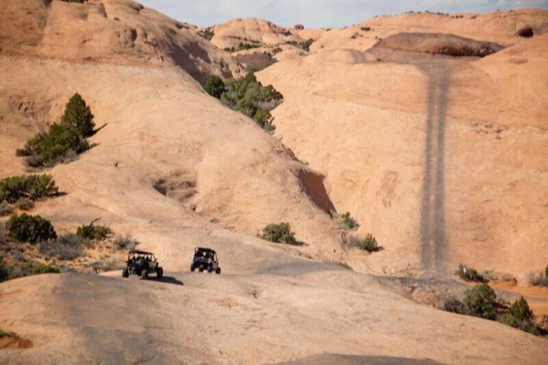 Moab: Hell's Revenge Self-Driven Guided UTV Tour - Key Points