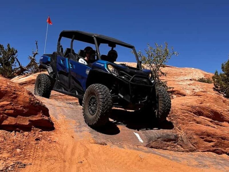 Moabs #1 Rated Guided U-Drive Hells Revenge Off-Road Tour - Why This Tour Works for the Right Traveler