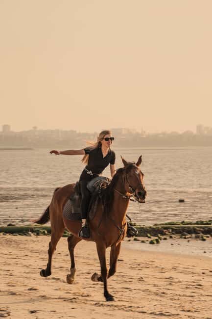 Moita: Private Horseback Riding On The Beach At Sunset - Key Points