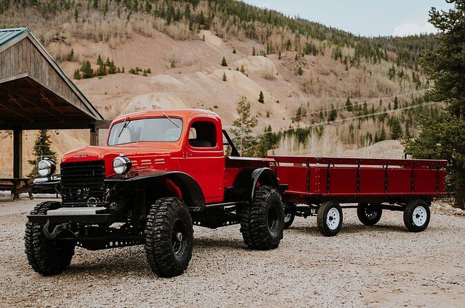 Monster Truck Wagon Ride and Gold Panning - How the Tour Usually Unfolds