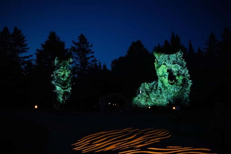 Montebello, QC: Omega Park ONIRO Immersive Experience at Night - Practical Details & How It Works