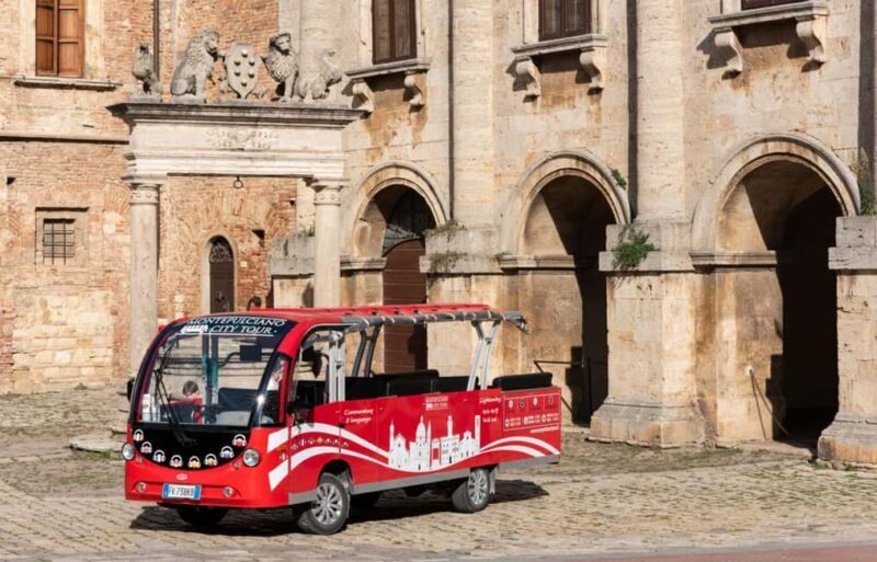 Montepulciano: Christmas Bus Tour with Audio Guide - Key Points