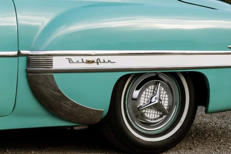 Monterey & Big Sur: 1954 Chevy Bel Air Convertible Rental - Practical Details and Booking